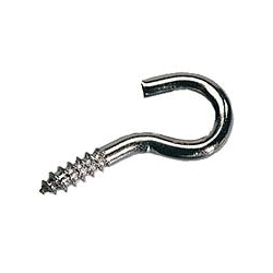 SCREW HOOK SS 2-9/16"
