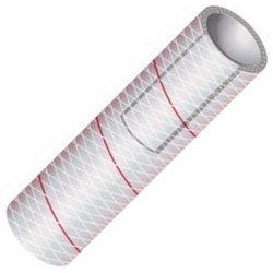 PVC TUBING RED TRACER 1/2" FT