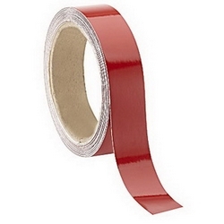 REFLECTIVE TAPE RED 1"x50YD