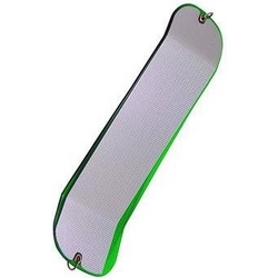 FLASHER GREEN/SILVER 11"