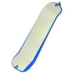 FLASHER BLUE/SILVER 8"