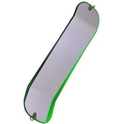 FLASHER GREEN/SILVER 8"