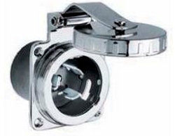 SHORE POWER INLET SS 50A 125/250
