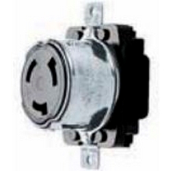 LOCKING RECEPTACLE 3P 50A 125V