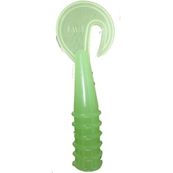 SWIM BAIT CURLY TAIL GLOW 6"