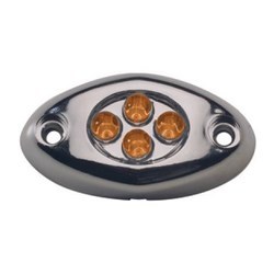 COURTESY LIGHT 4-AMBER LED/CHR