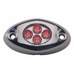 COURTESY LIGHT 4-RED LED/CHR