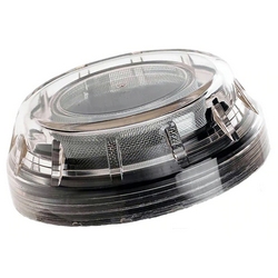 STRAINER COVER CLEAR W/ O-RING