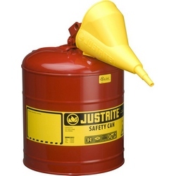 SAFETY GASOLINE CAN W/FUNNEL