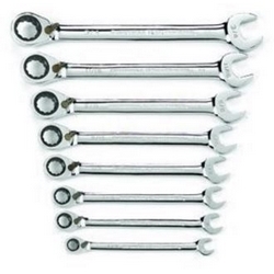 REVERSIBLE WRENCH ST SAE (8/PC)