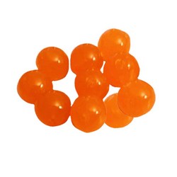 SOFT BEADS NAT ORG 10MM 10P (D)