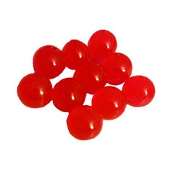 SOFT BEADS RED 10MM (10/PK) (D)