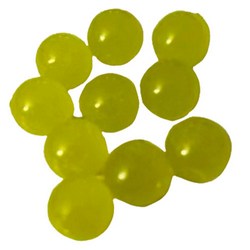 SOFT BEADS YELLOW 12MM 10/PK (D)