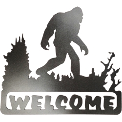 BIG FOOT WELCOME 18"