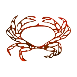 NATIVE CRAB RED 15"
