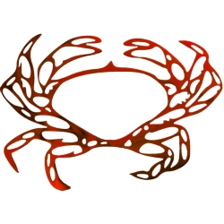 NATIVE CRAB RED 18"