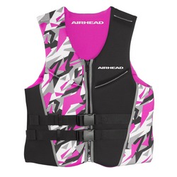 AIRHEAD CAMO COOL VEST PINK XS