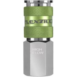 COUPLER HIGH FLOW 1/4" FNPT