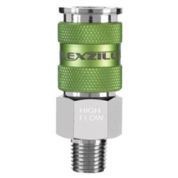 COUPLER HIGH FLOW 1/4" MNPT