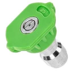 QC NOZZLE 25 DEGREE GREEN