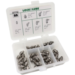 STAINLESS GREASE FITTING KT 40PC