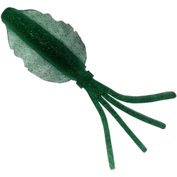 SOFT BAIT LURE W/GLOW GR 6" (CO)