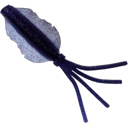 SOFT BAIT LURE W/GLOW PRP6" (CO)