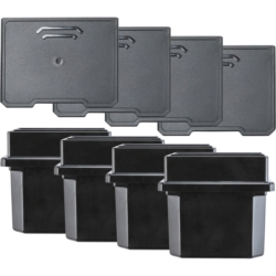 UPPER BIN&DIVIDER DP STD ST 4/PK