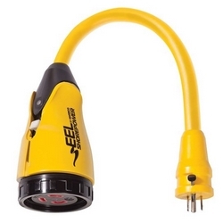 EEL PIGTAIL ADAPTER 15A-M--30A-F