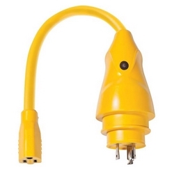 EEL PIGTAIL ADAPTER 30A-M--15A-F