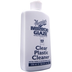 CLEAR PLASTIC CLEANER 8oz (D)