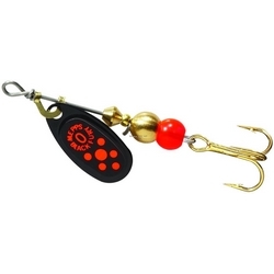 BLACK FURY RED DOT SPINNERS
