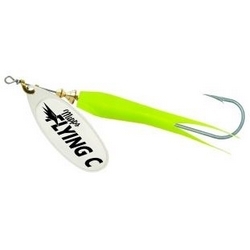 FLYING C SPINNER CHR/SLVR 7/8oz