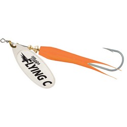 FLYING C SPINNER OR/SILVER 7/8oz