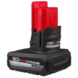 M12 OUTPUT BATTERY 5.0AH HIGH