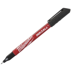 INKZALL BLACK ULTRA FINE PT 4PK