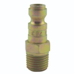 PLUG 1/4"x1/4"MNPT T-STYLE (2PK)