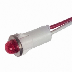 INDICATOR LIGHT DC 12V-28V RED