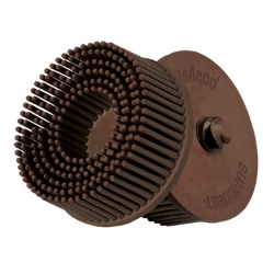 BROWN EZLOC BRISTLE 2" DISC 36G