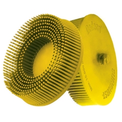 YELLOW EZLOC BRISTLE 3" DISC 80G