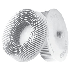 WHITE EZLOC BRISTLE 3" DISC 120G