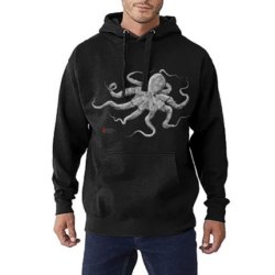 RECUMBENT OCTOPUS HOODIES