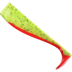 SWIMBAIT HOT TAIL UV HOT CHAR 5"