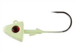 SHAD JIG LEAD HEAD UV GLOW 1oz