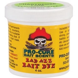 BAD AZZ POWDER BAIT DYE LIME 4oz