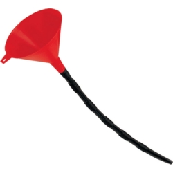 PLASTIC FUNNEL W/18" SPOUT