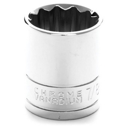 SOCKET SAE 1/2"DR 12PT 7/8"