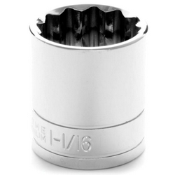 SOCKET SAE 1/2"DR 12PT 1-1/16"