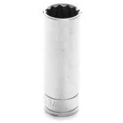 DEEP SOCKET 1/2"DR 12PT 3/4"