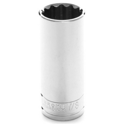 DEEP SOCKET 1/2"DR 12PT 7/8"